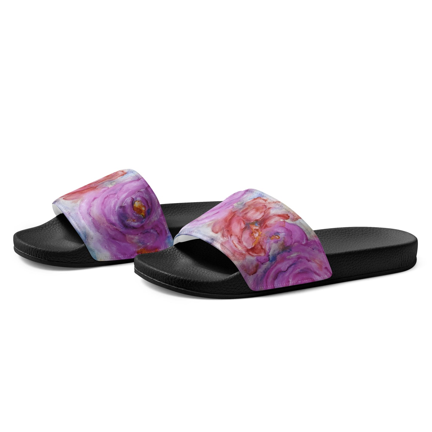 Men’s Slides Flower Faces