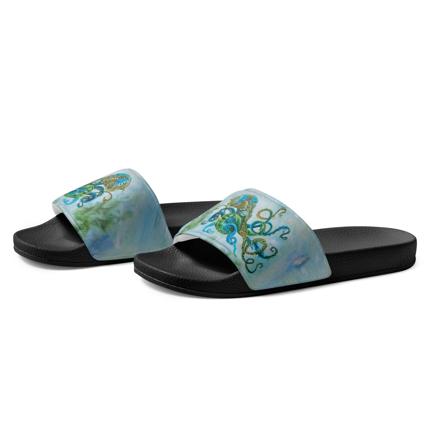 Men’s slides - Nature Octopus