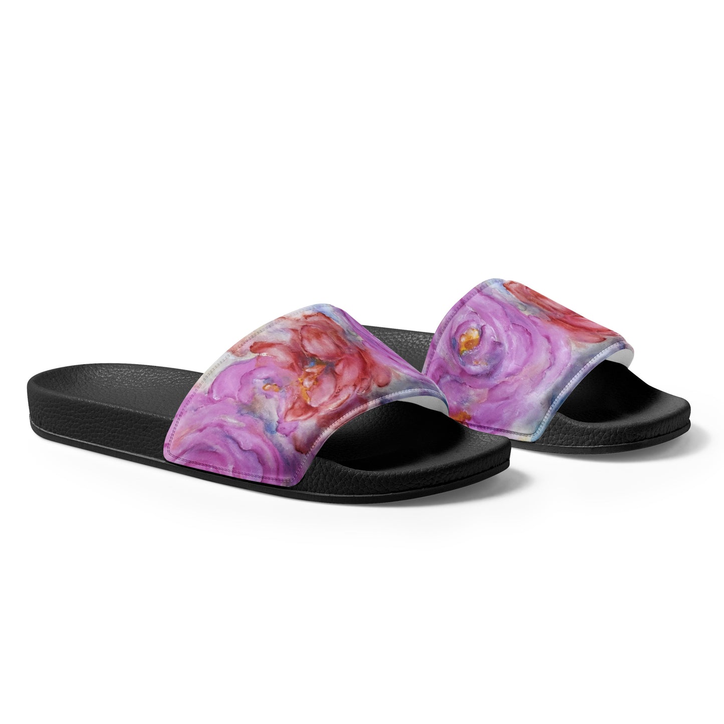 Men’s Slides Flower Faces