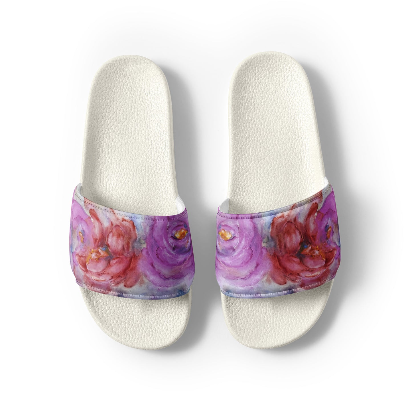 Men’s Slides Flower Faces