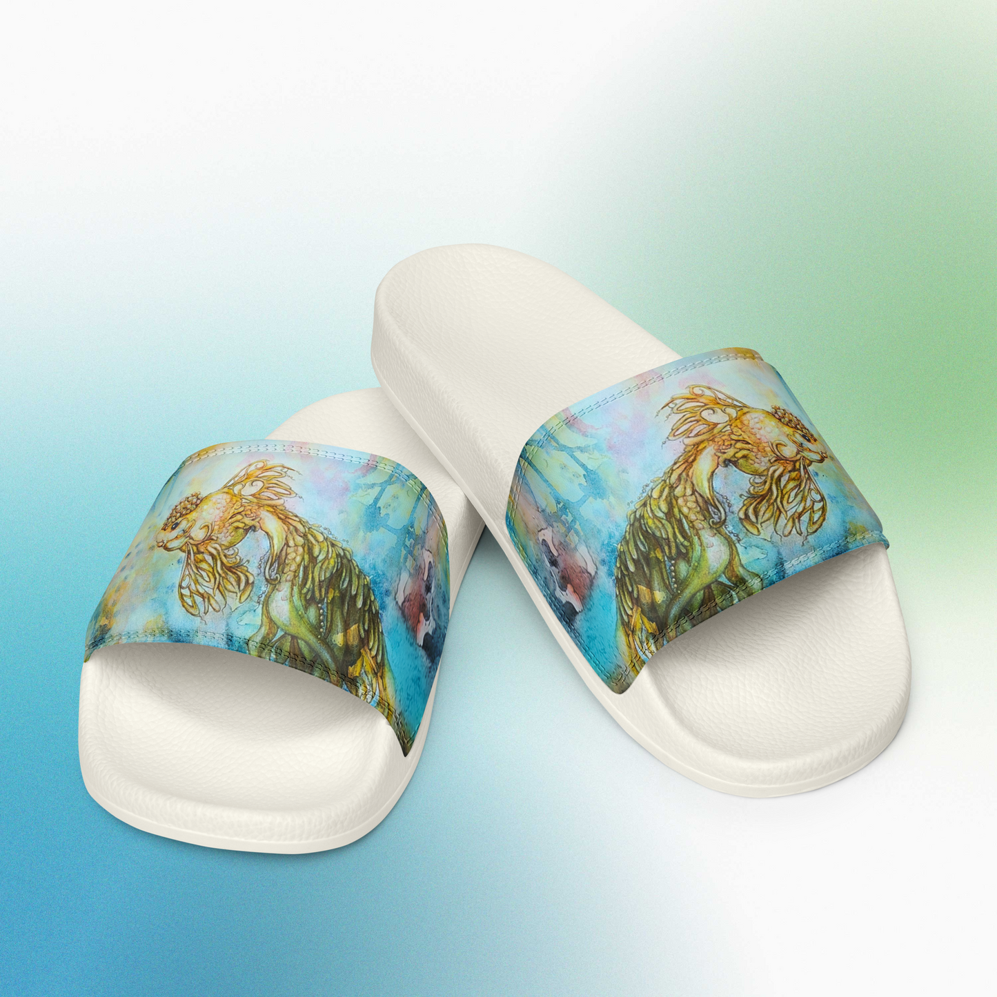 Men’s Slides - Goldfish Ink