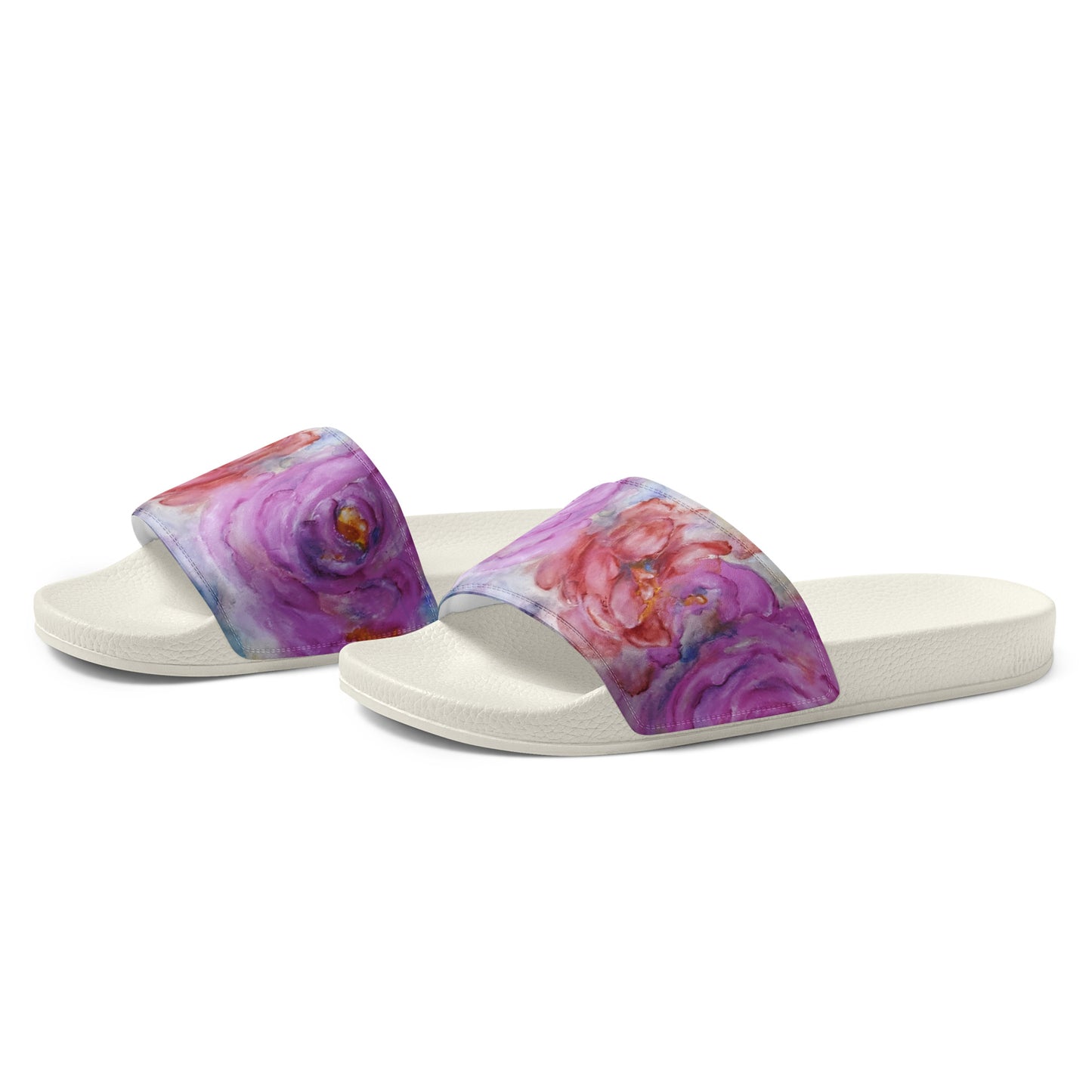 Men’s Slides Flower Faces