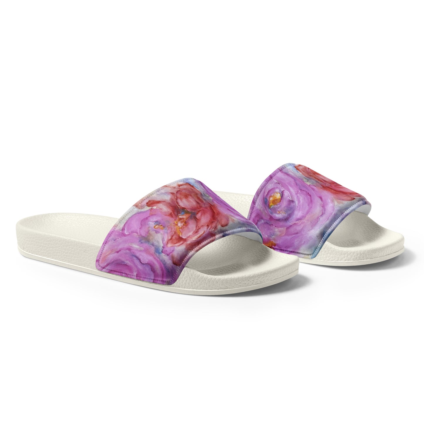 Men’s Slides Flower Faces