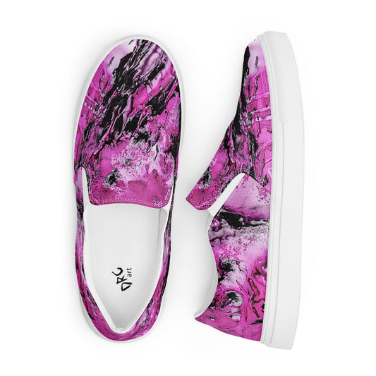 Men’s slip-on Pink Marble