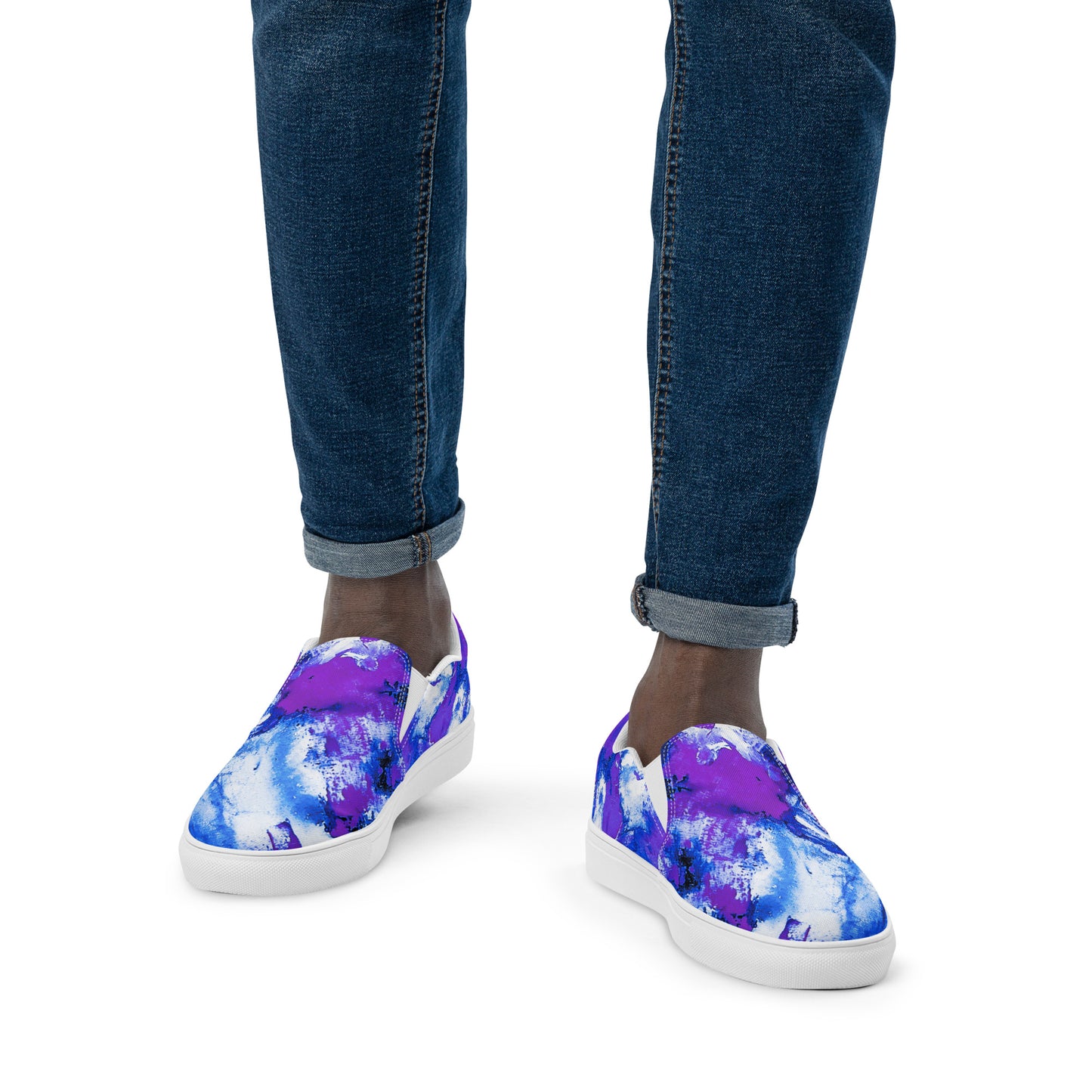 Men’s slip-on Is it Blue