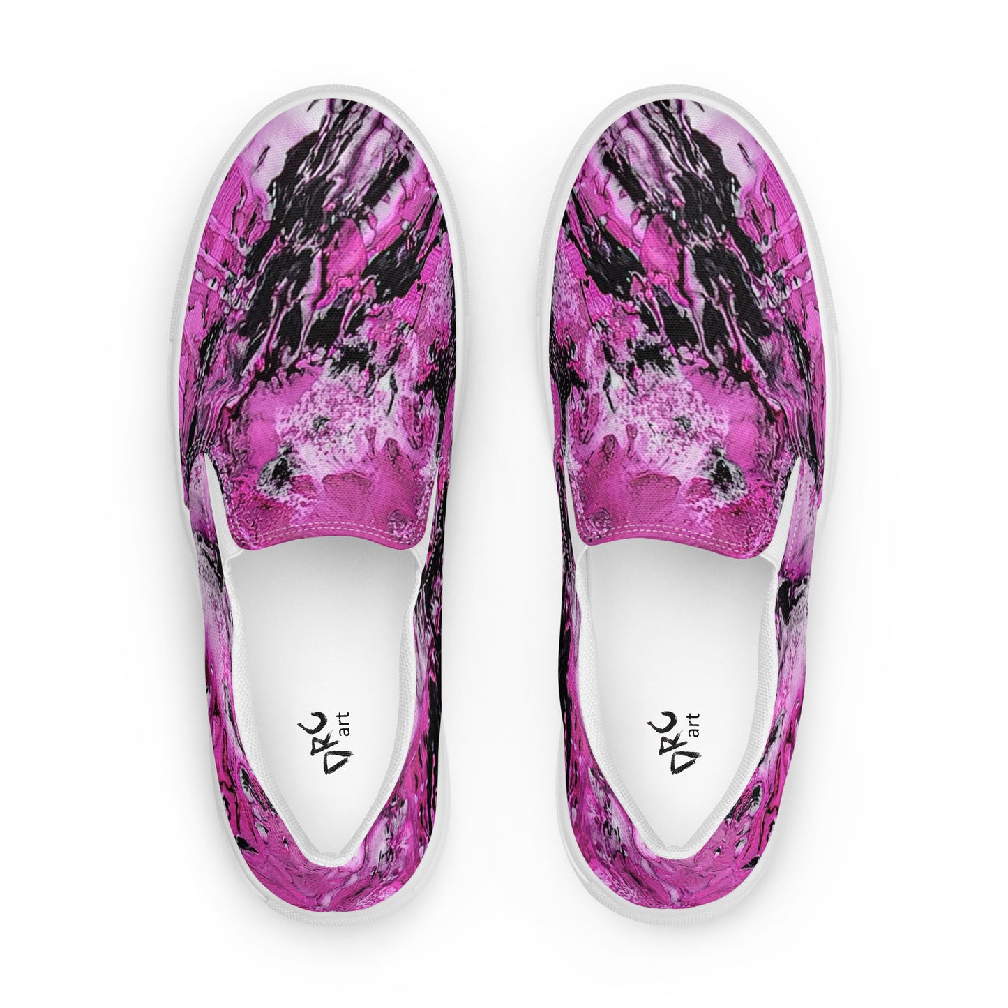 Men’s slip-on Pink Marble