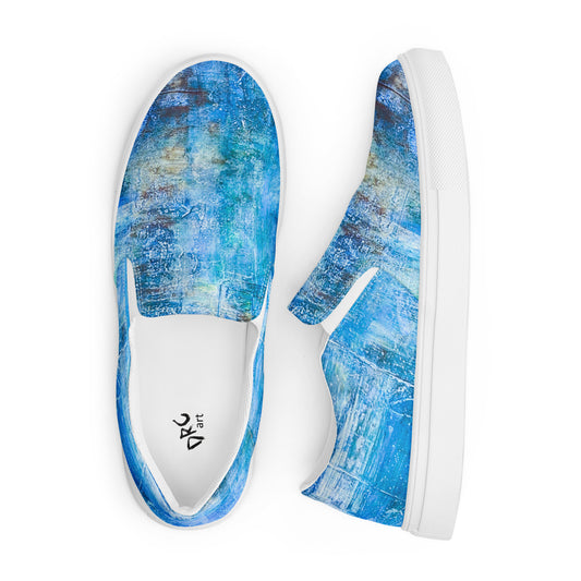 Men’s slip-on Bright Earth Blue