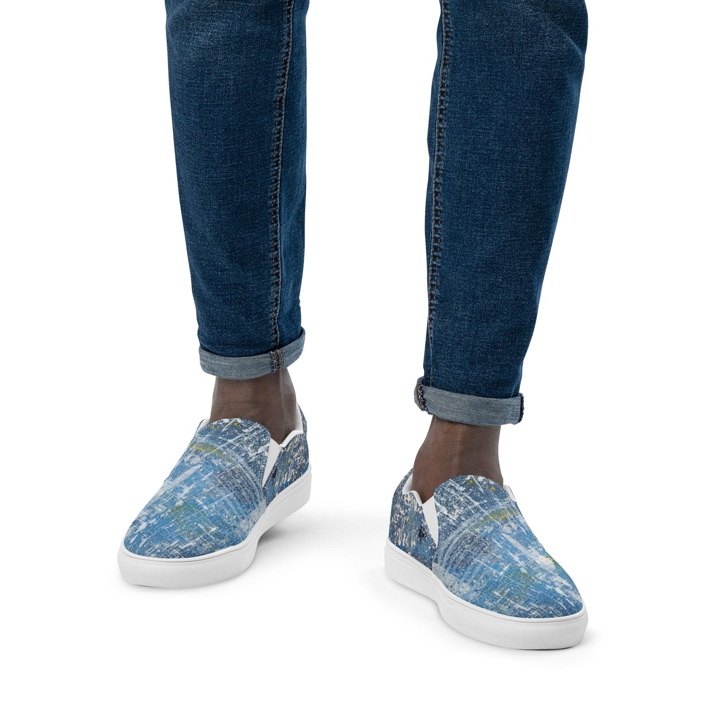 Men’s slip-on Denim Scrape