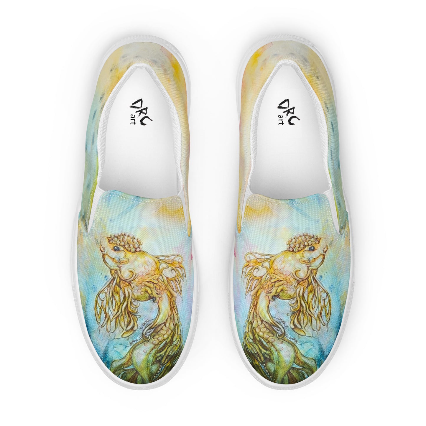 Men’s Slip-On - Goldfish Ink