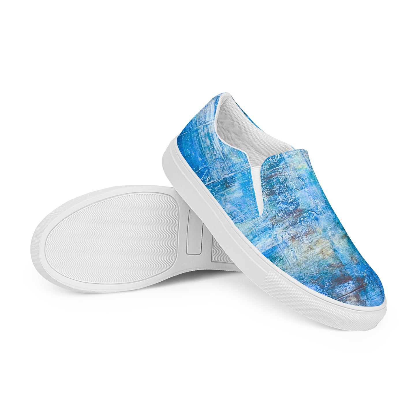 Men’s slip-on Bright Earth Blue