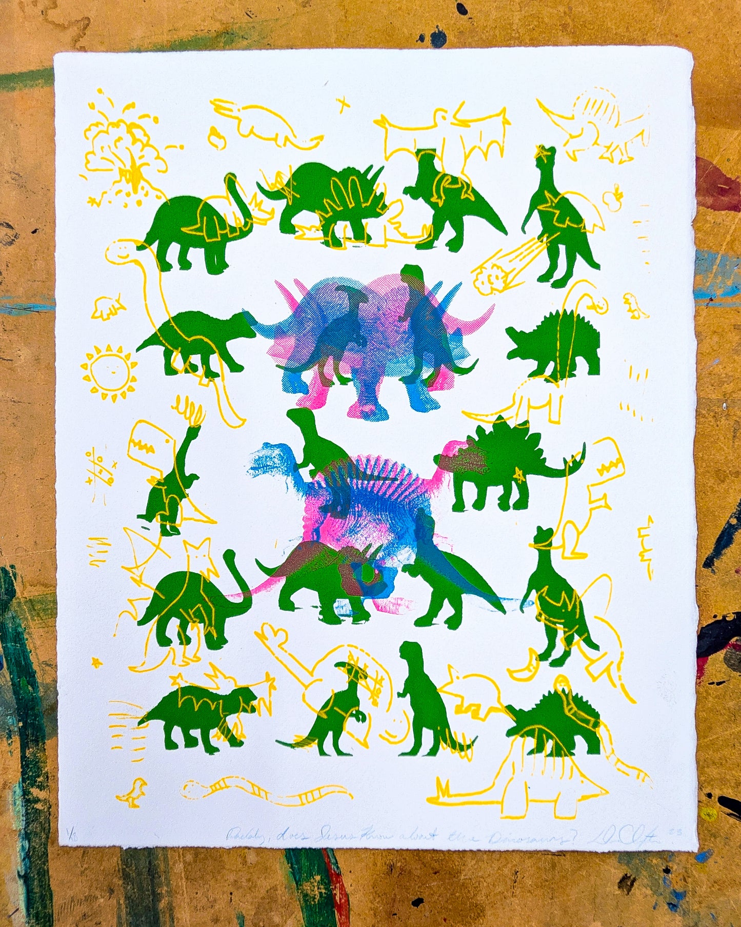 Daddy Does Jesus Know About the Dinosaurs?