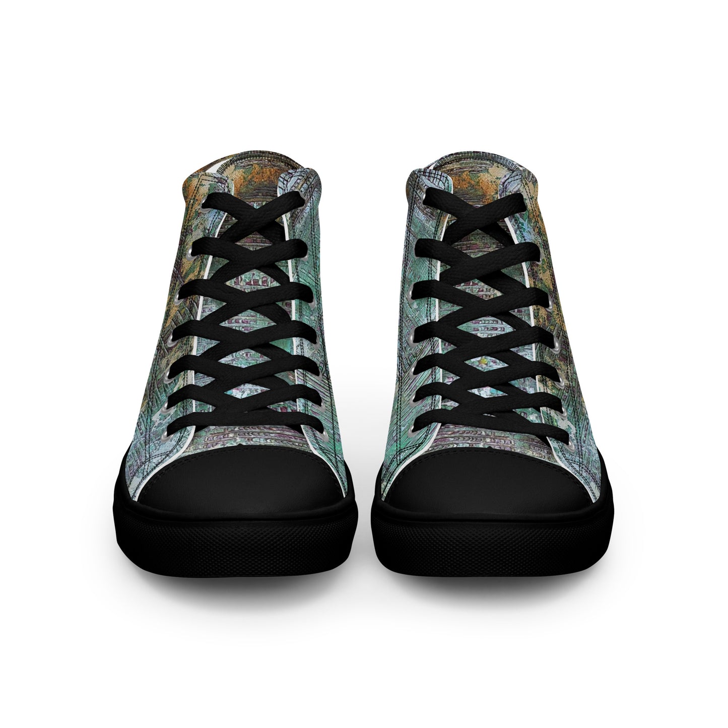 Womyn’s High Top - Green Weaver