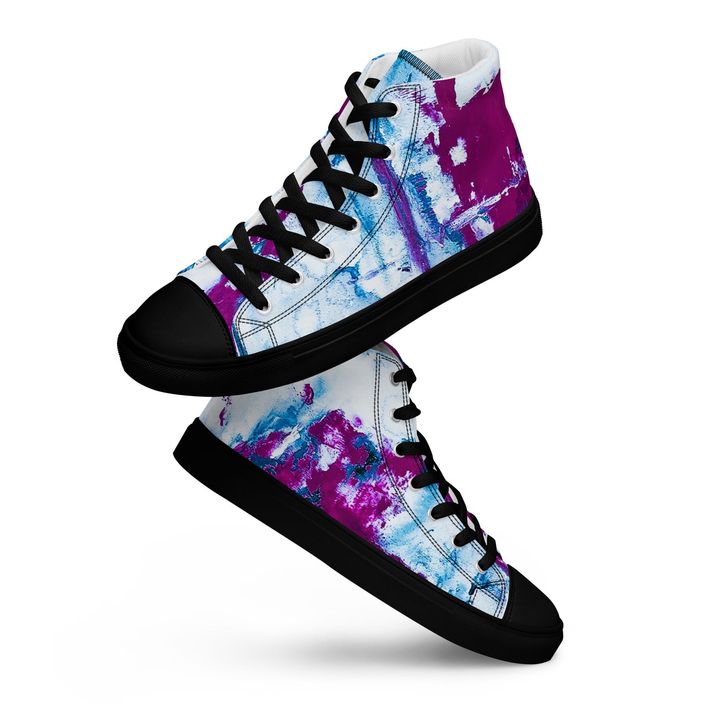 Womyn's High Top - Mismatch Turquoise