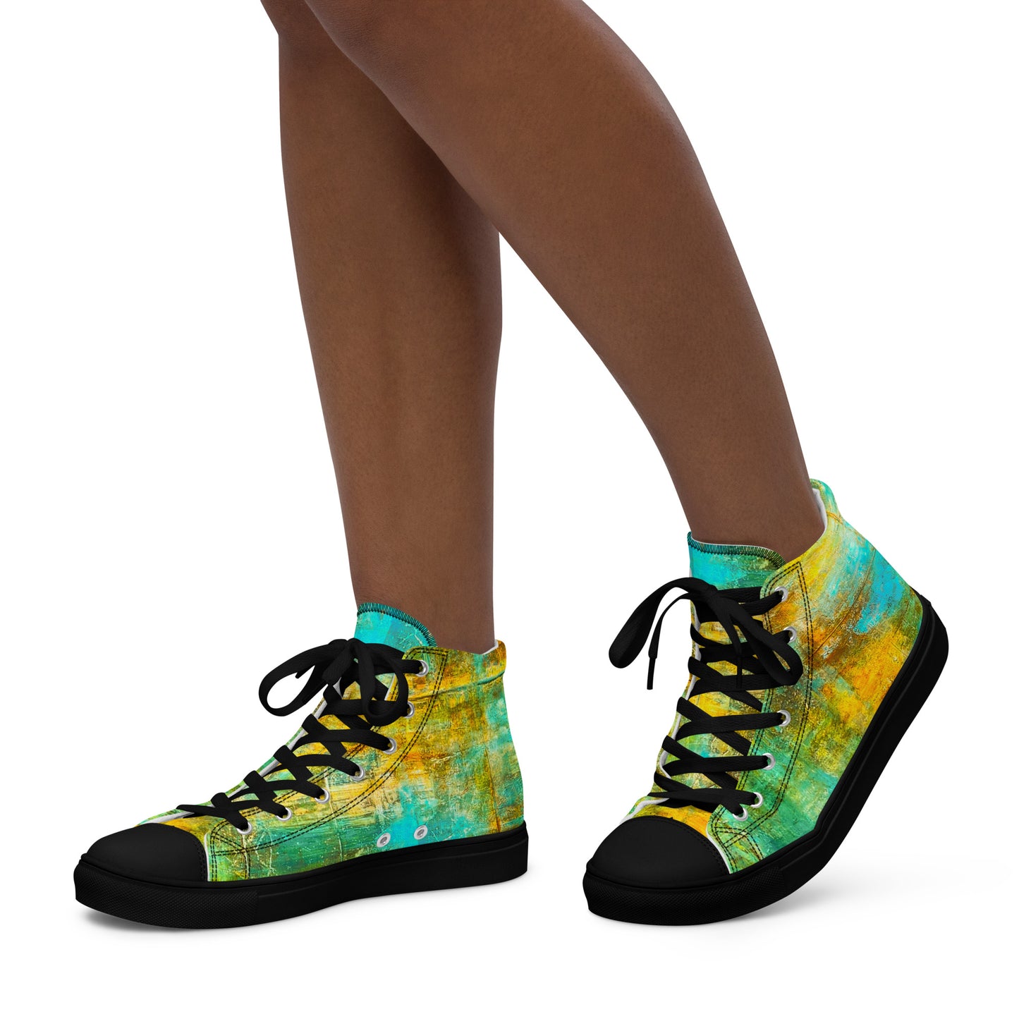 Womyn’s High Top - Bright Earth Flo