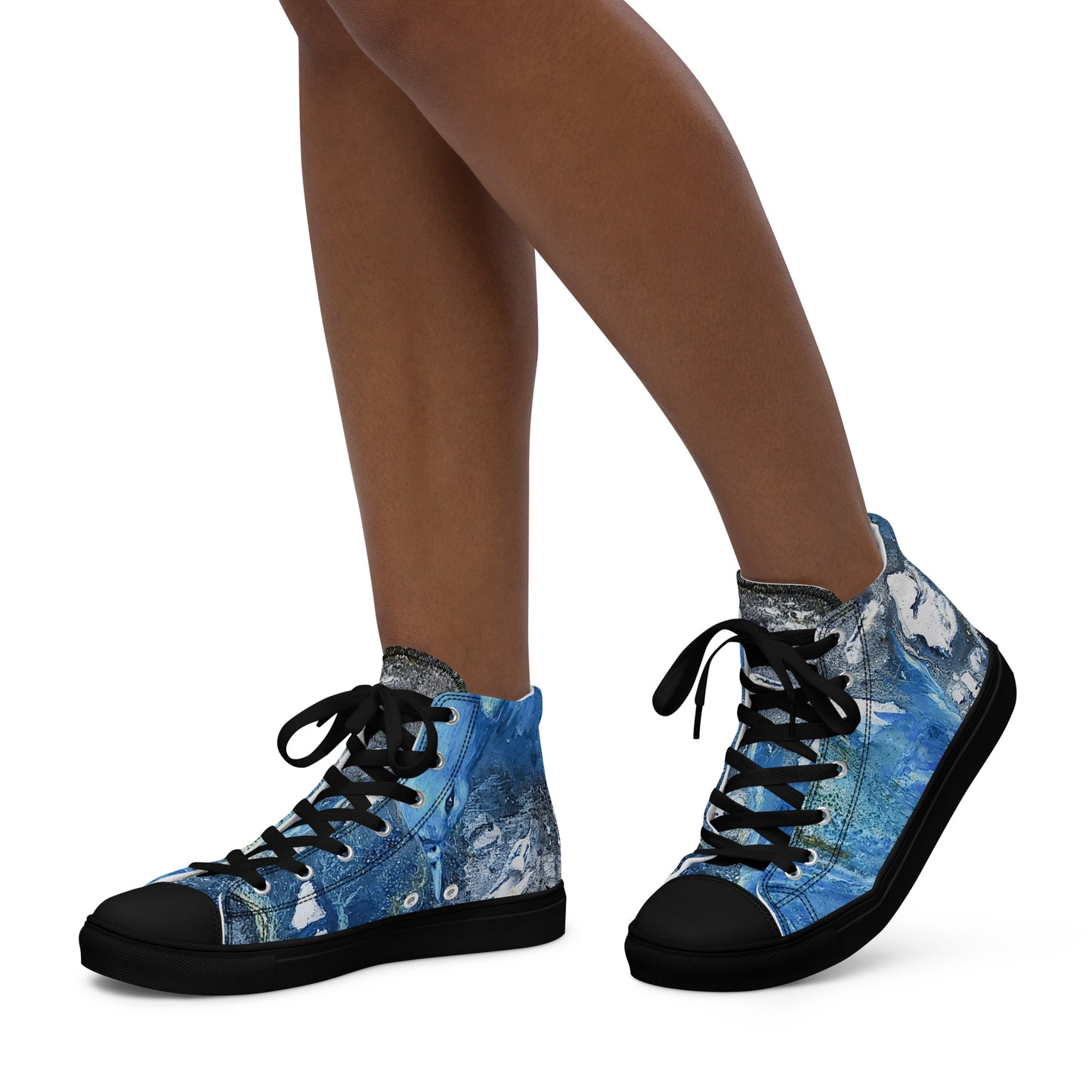 Womyn’s High Top - Bluebird Grey