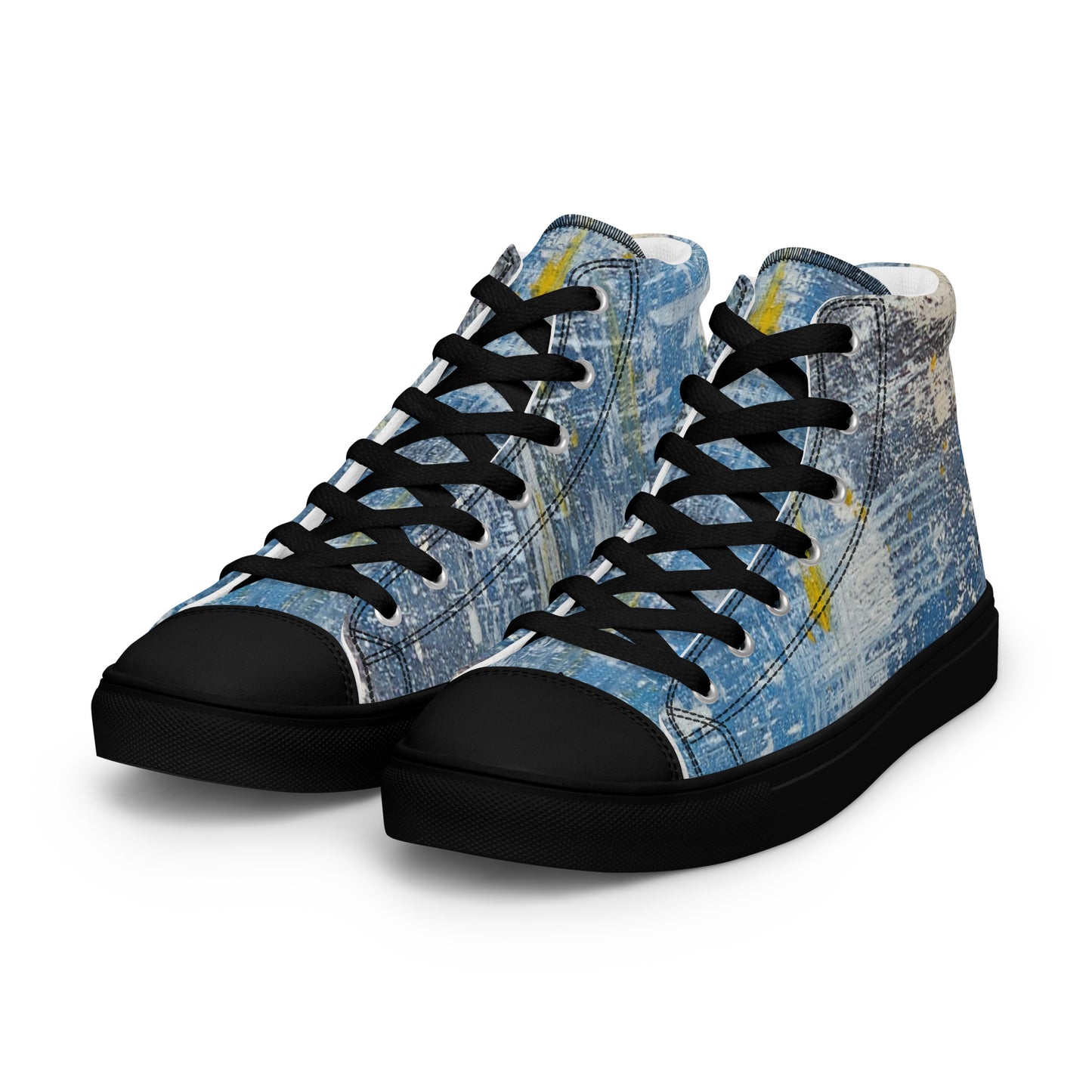 Womyn's High Top - Denim Scrape