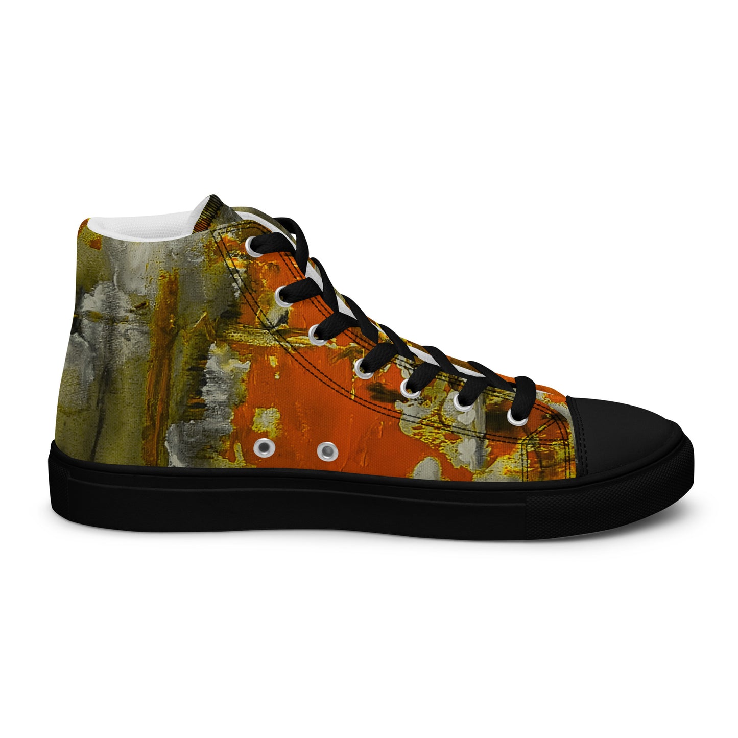 Womyn's High Top - Mismatch Orange