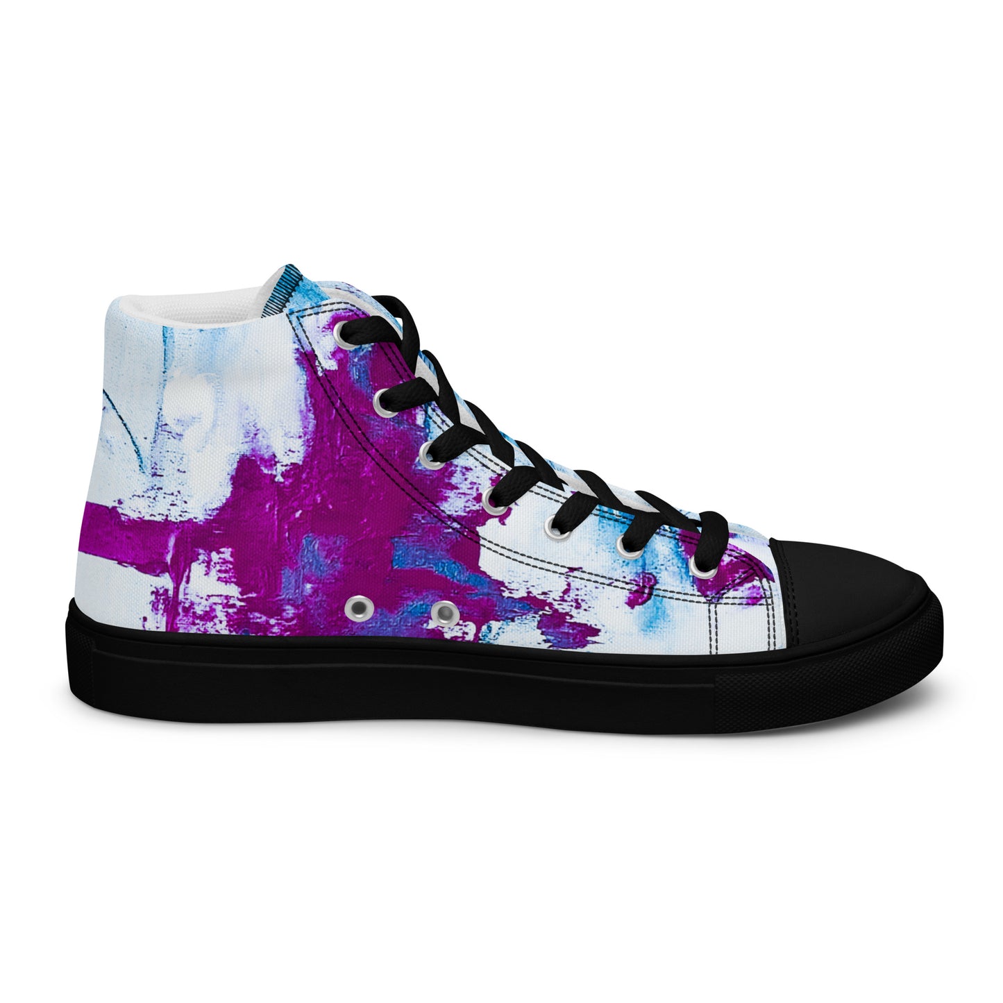 Womyn's High Top - Mismatch Turquoise