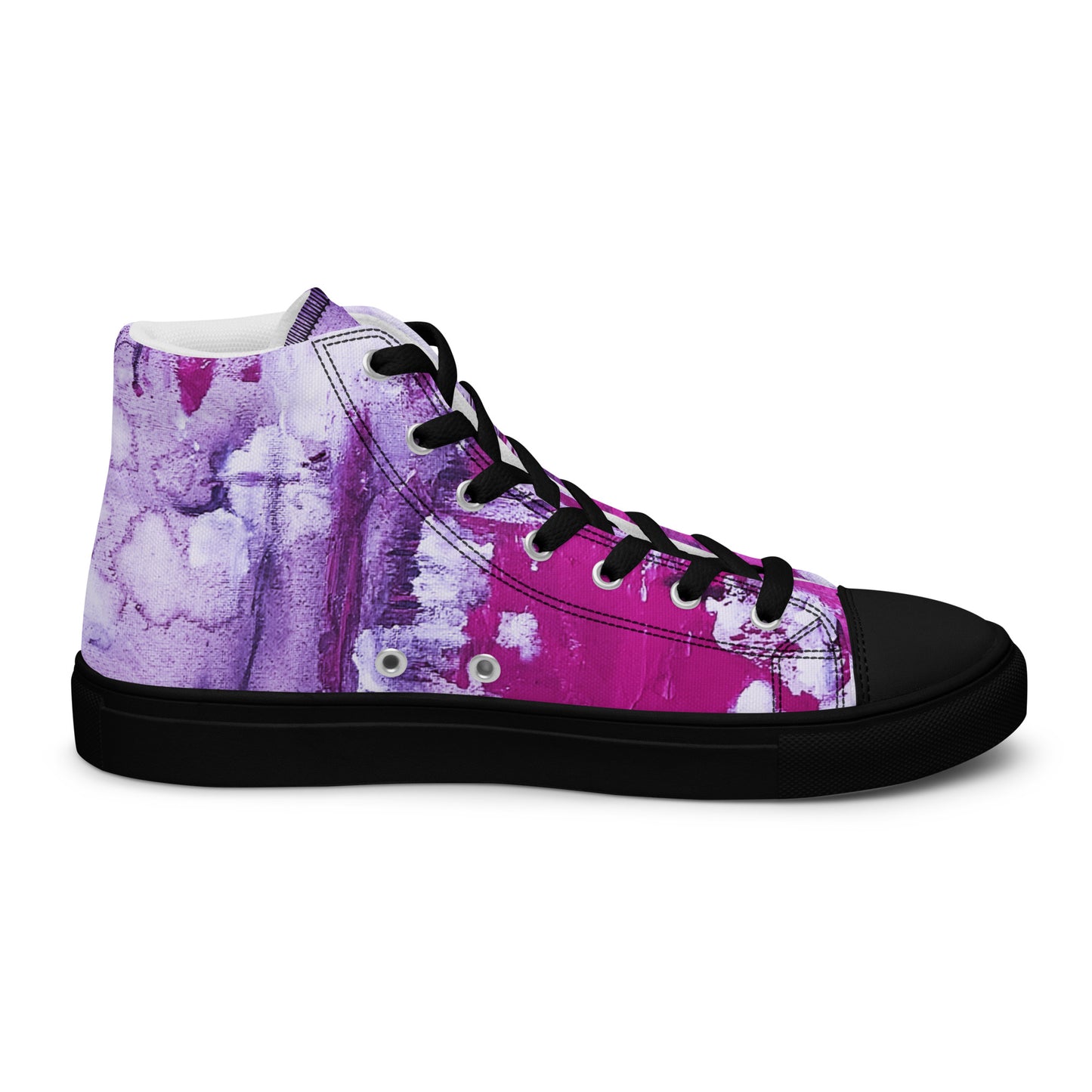 Womyn's High Top - Mismatch Pink