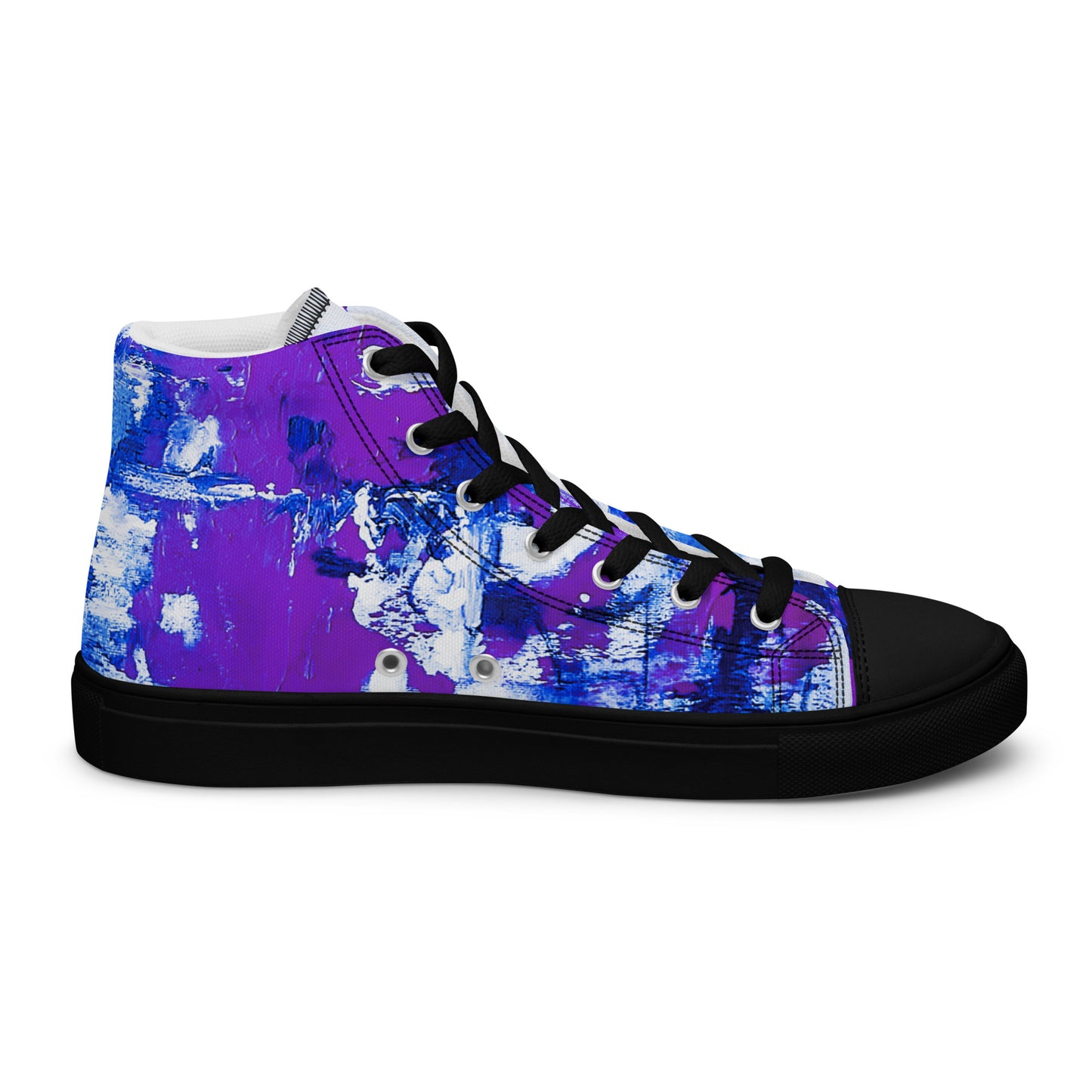 Womyn's High Top - Mismatch Purple