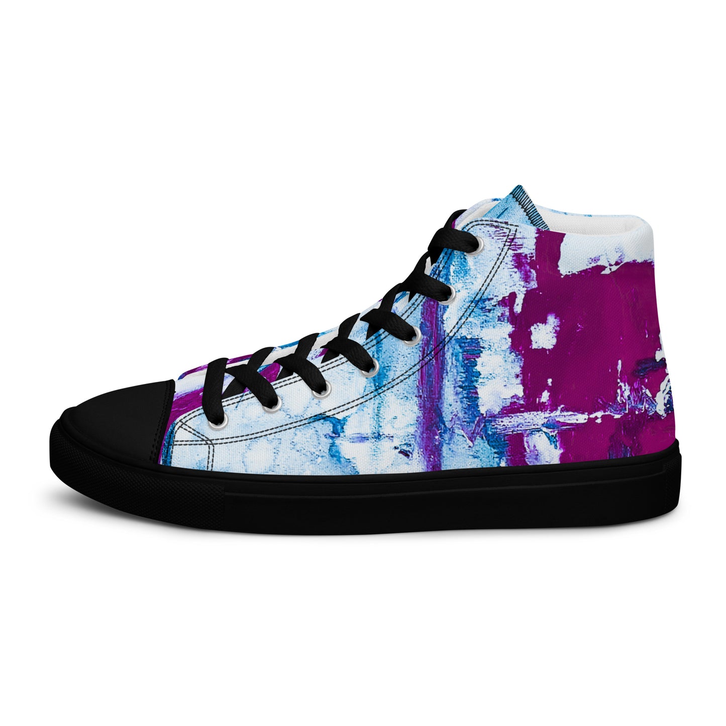 Womyn's High Top - Mismatch Turquoise