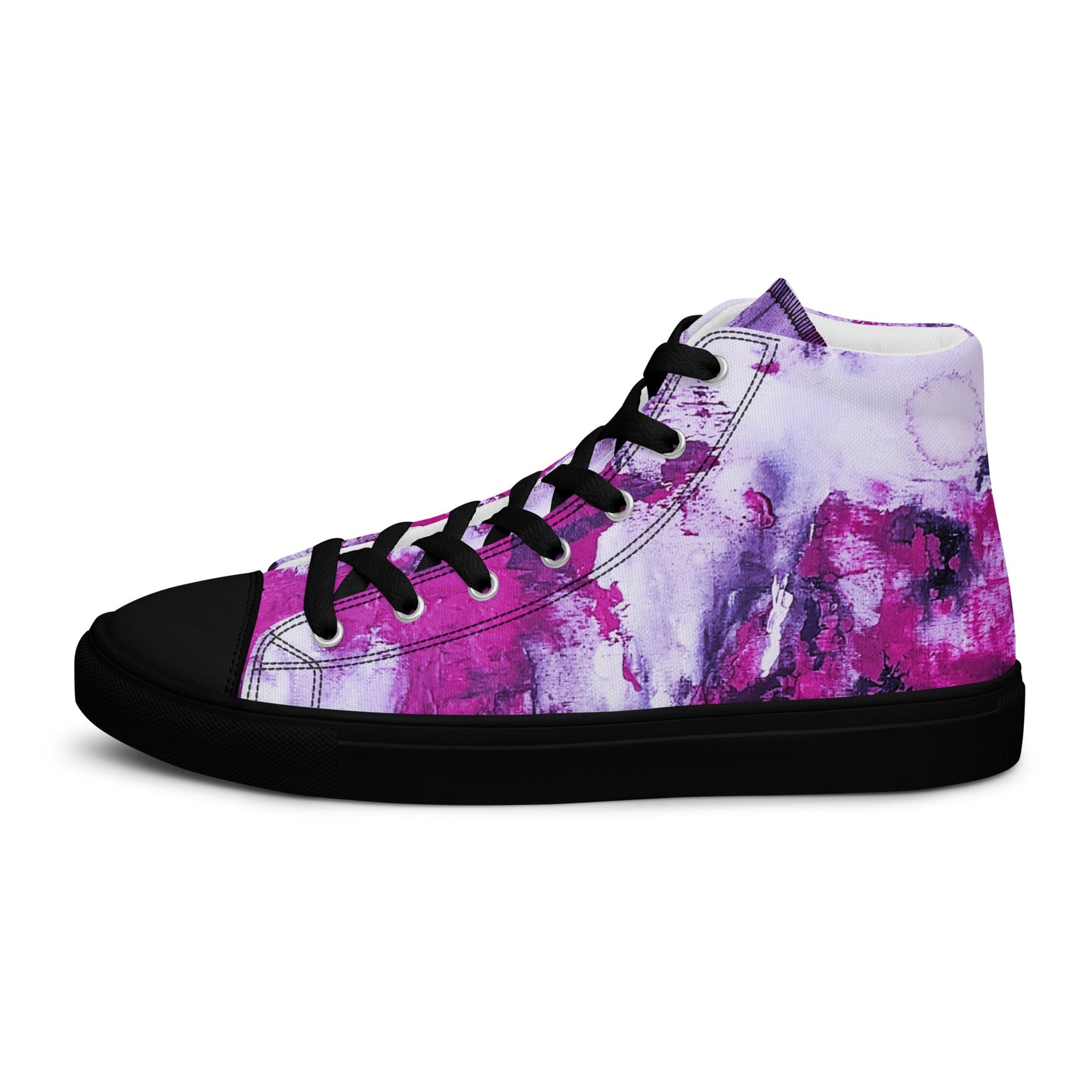 Womyn's High Top - Mismatch Pink