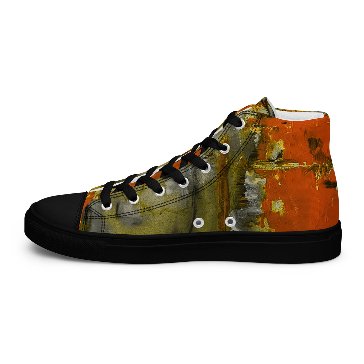 Womyn's High Top - Mismatch Orange