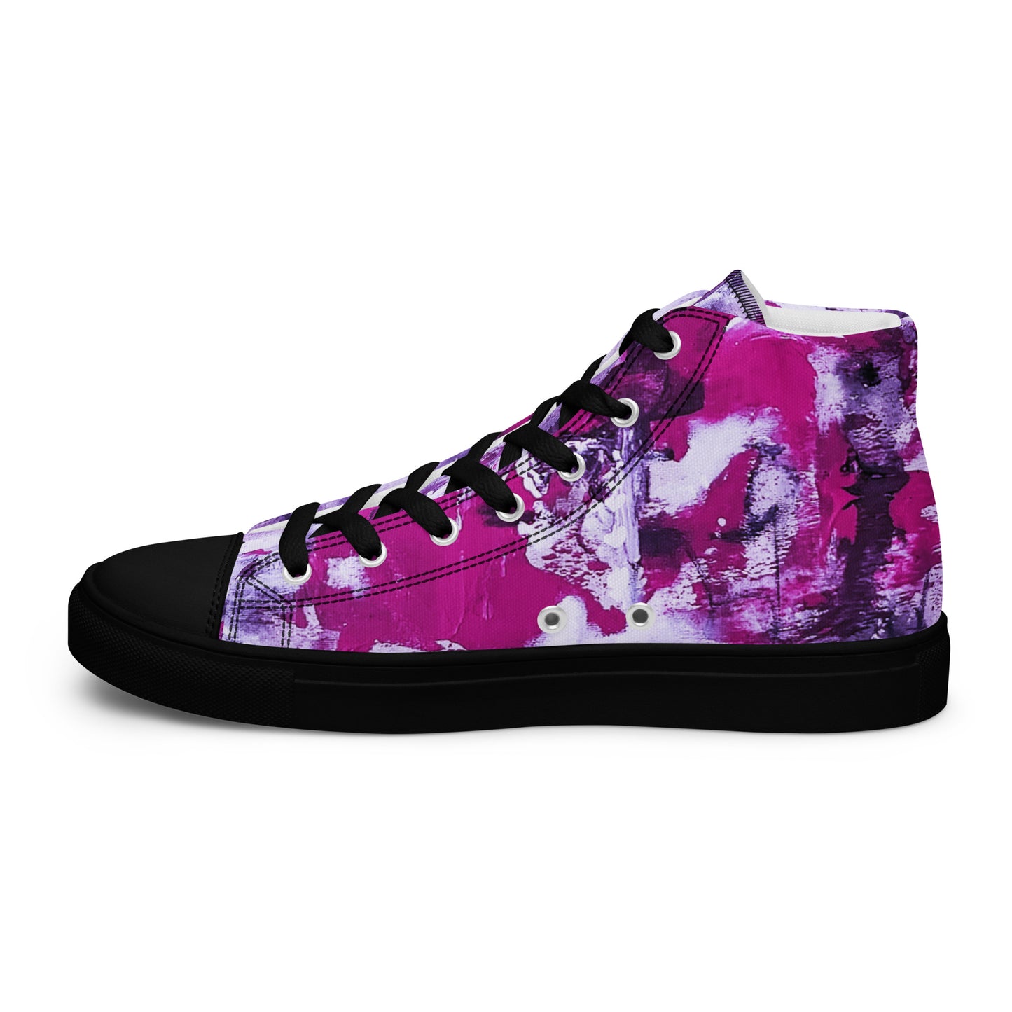 Womyn's High Top - Mismatch Pink