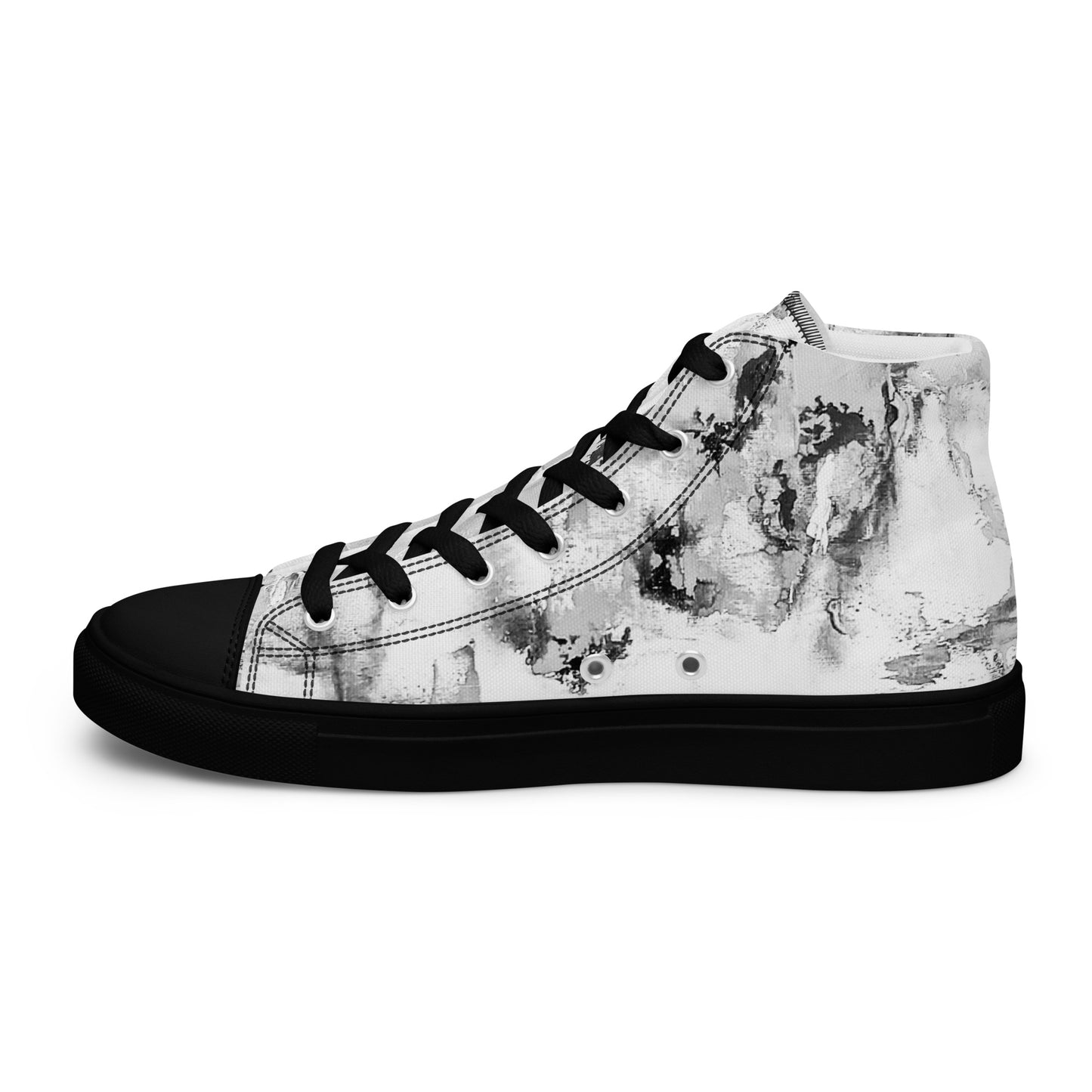 Womyn's High Top - Mismatch Grey