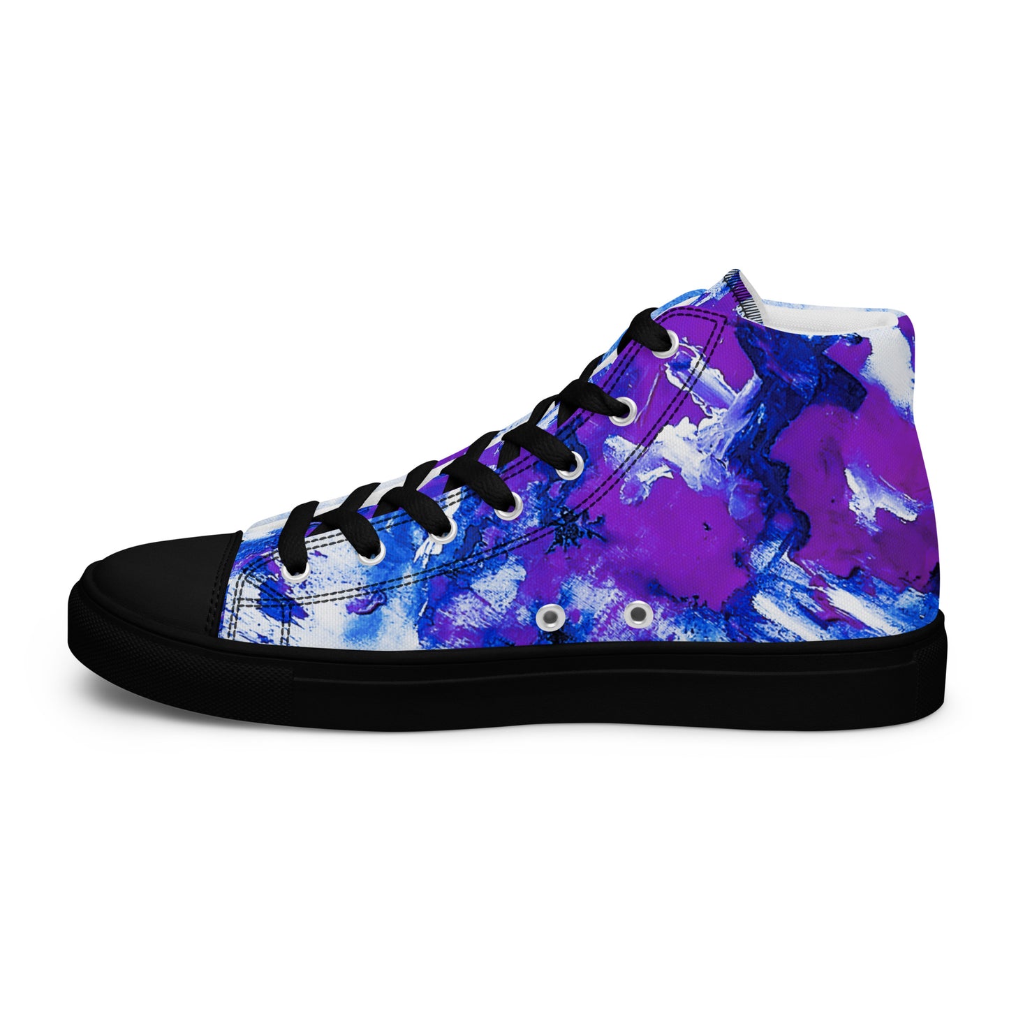 Womyn's High Top - Mismatch Purple