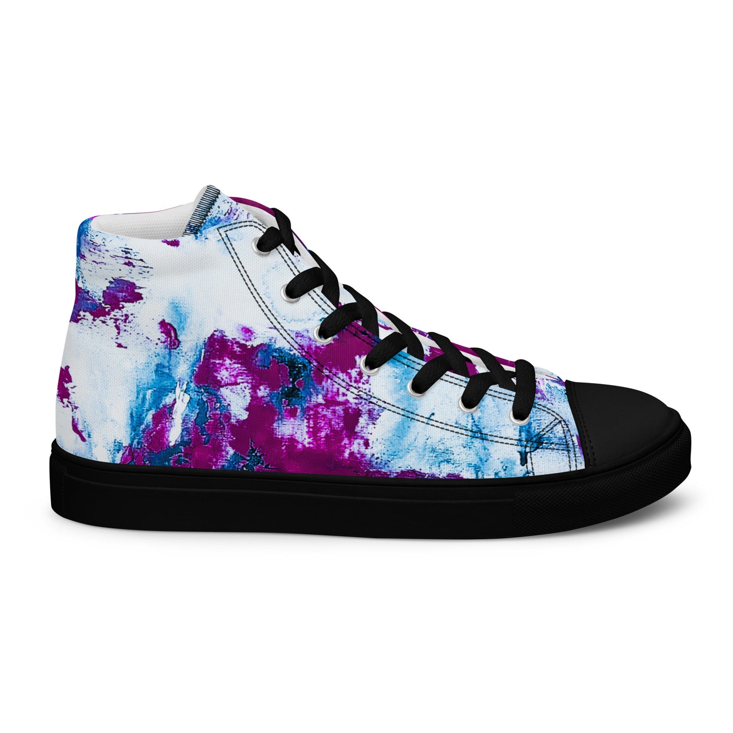 Womyn's High Top - Mismatch Turquoise