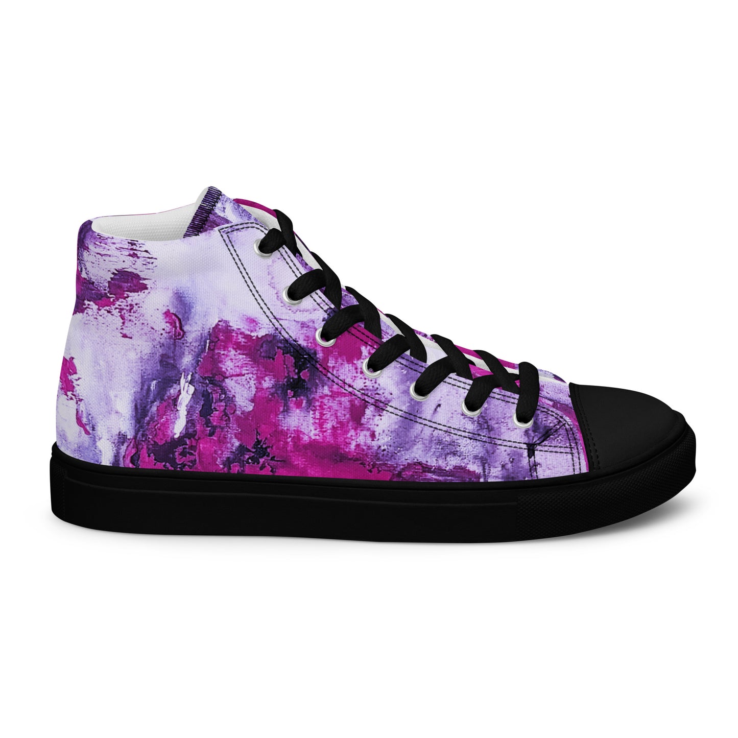 Womyn's High Top - Mismatch Pink