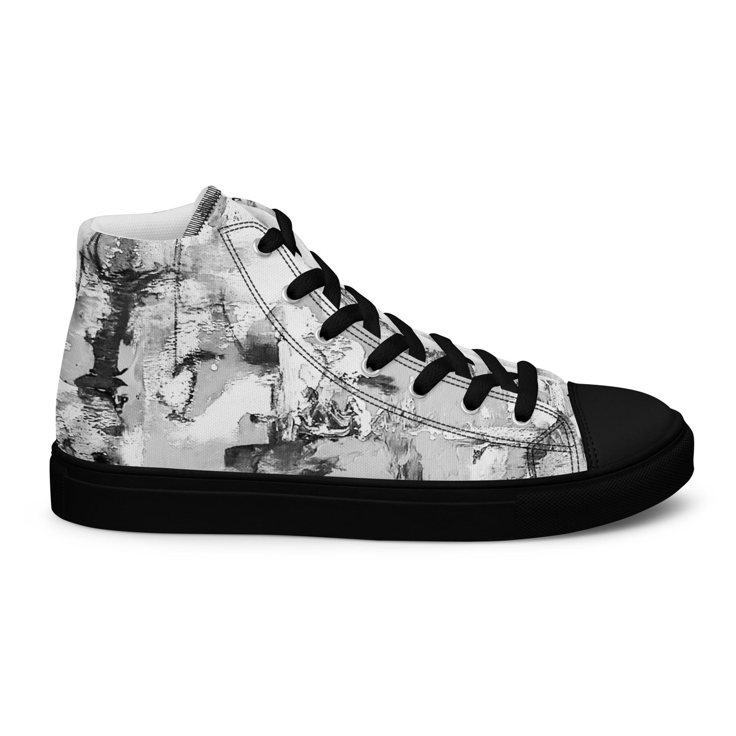 Womyn's High Top - Mismatch Grey