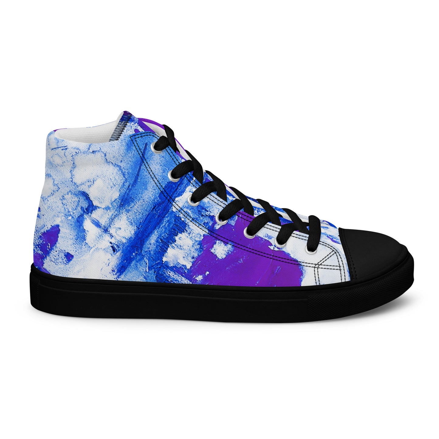 Womyn's High Top - Mismatch Purple