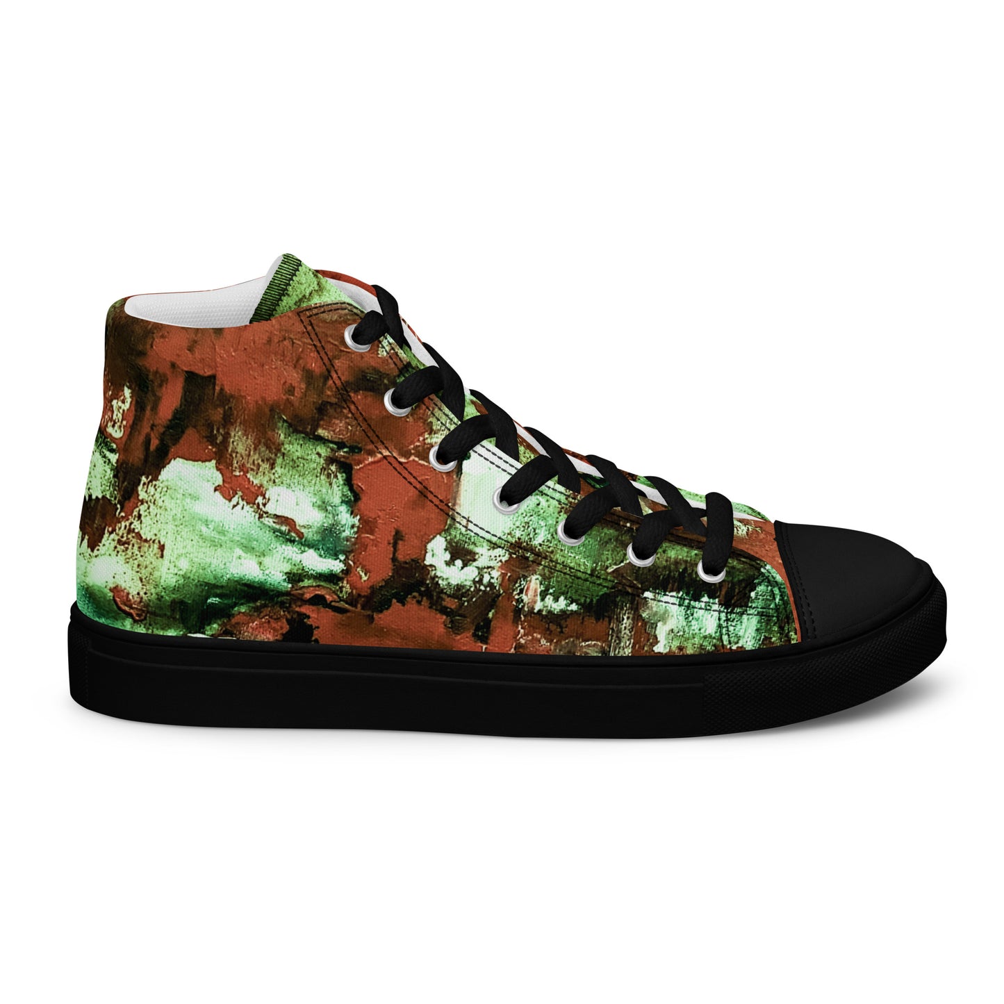 Womyn's High Top - Mismatch Green