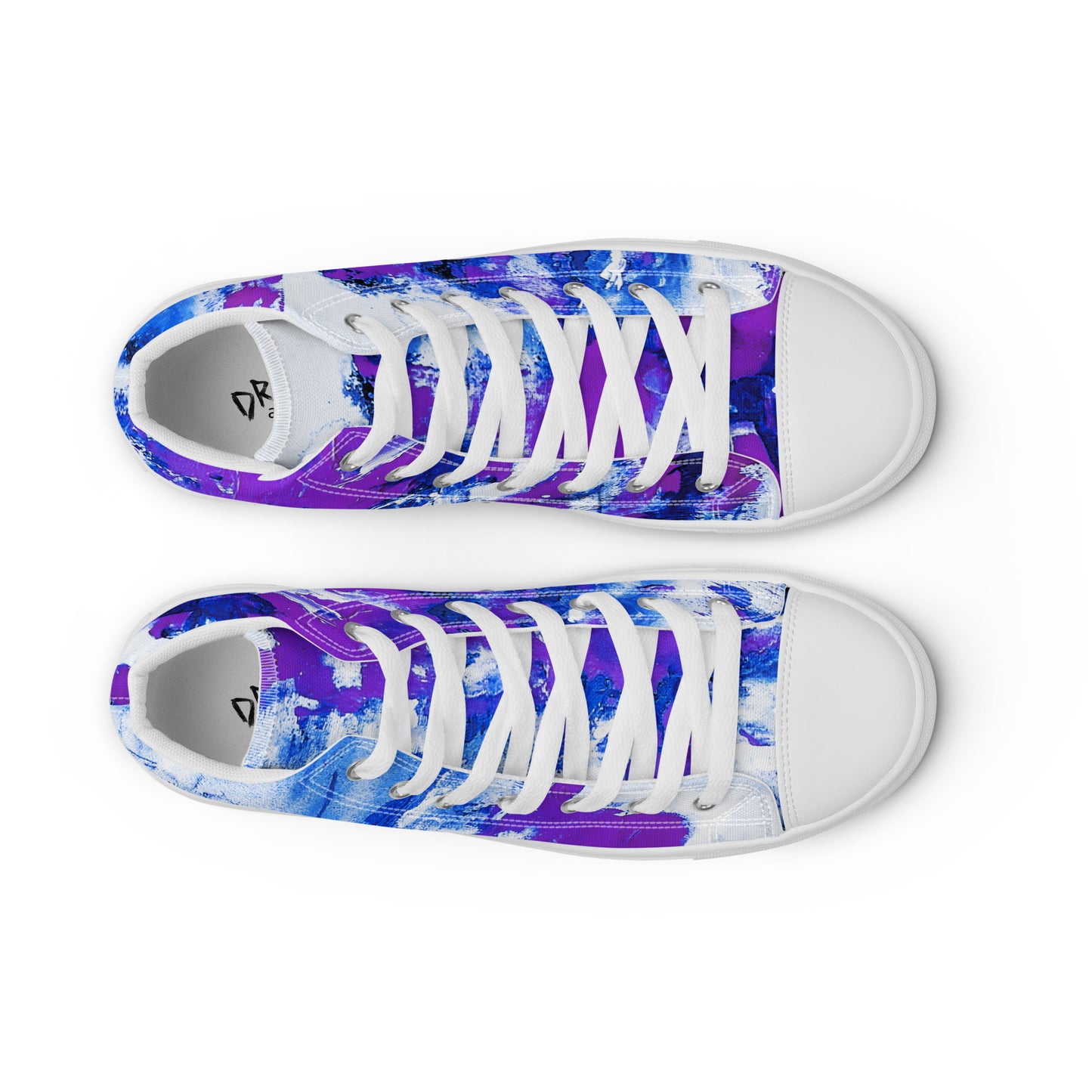 Womyn's High Top - Mismatch Purple