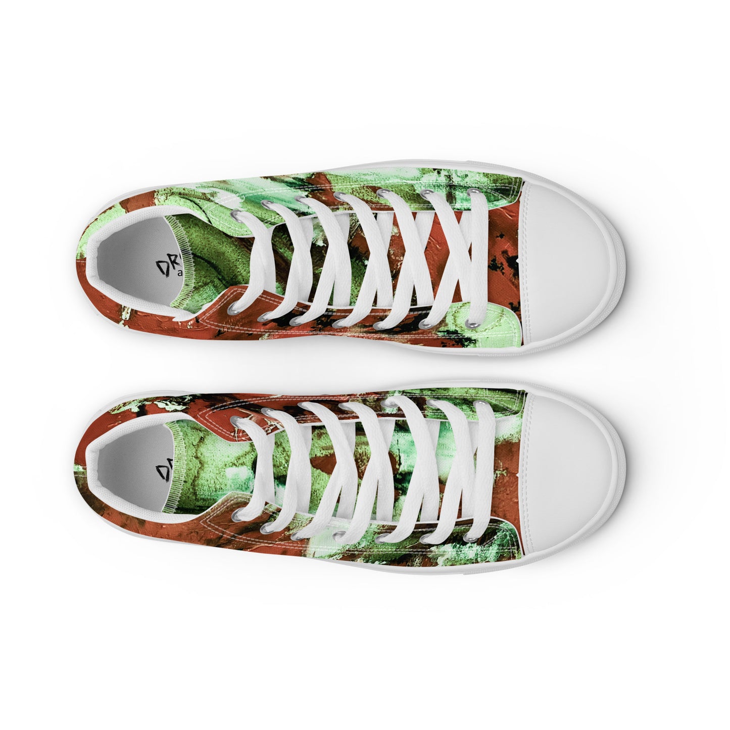 Womyn's High Top - Mismatch Green