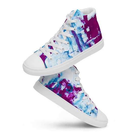 Womyn's High Top - Mismatch Turquoise