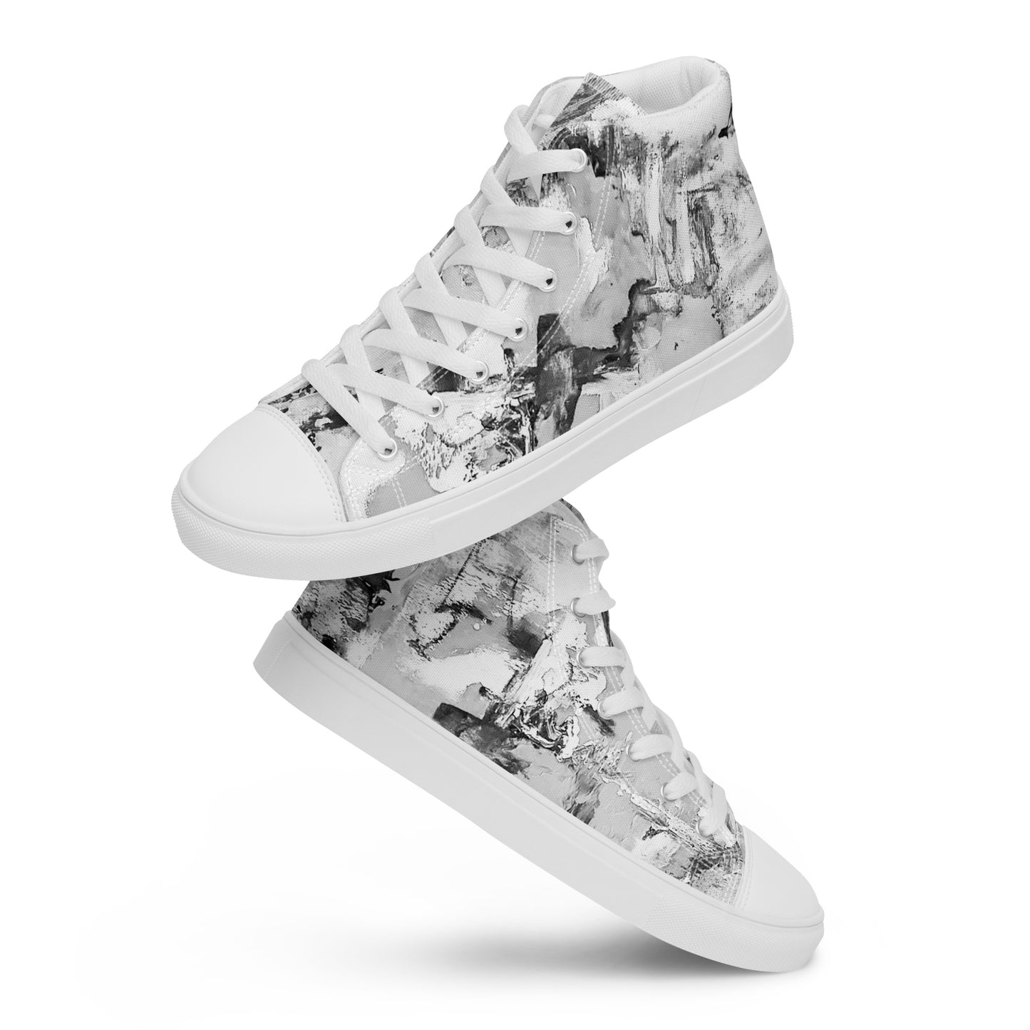 Womyn's High Top - Mismatch Grey