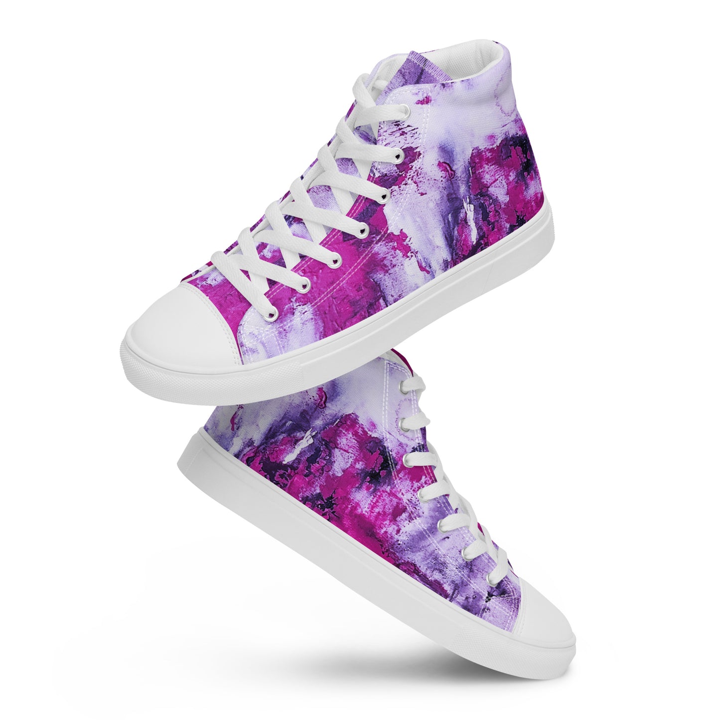 Womyn's High Top - Mismatch Pink