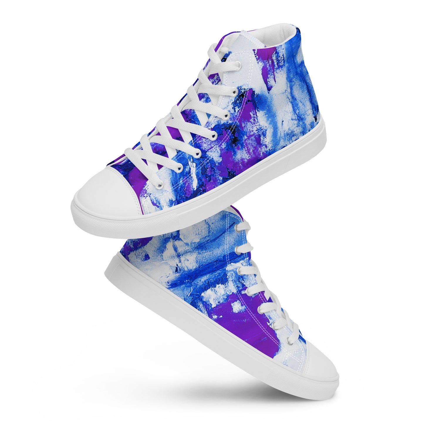 Womyn's High Top - Mismatch Purple