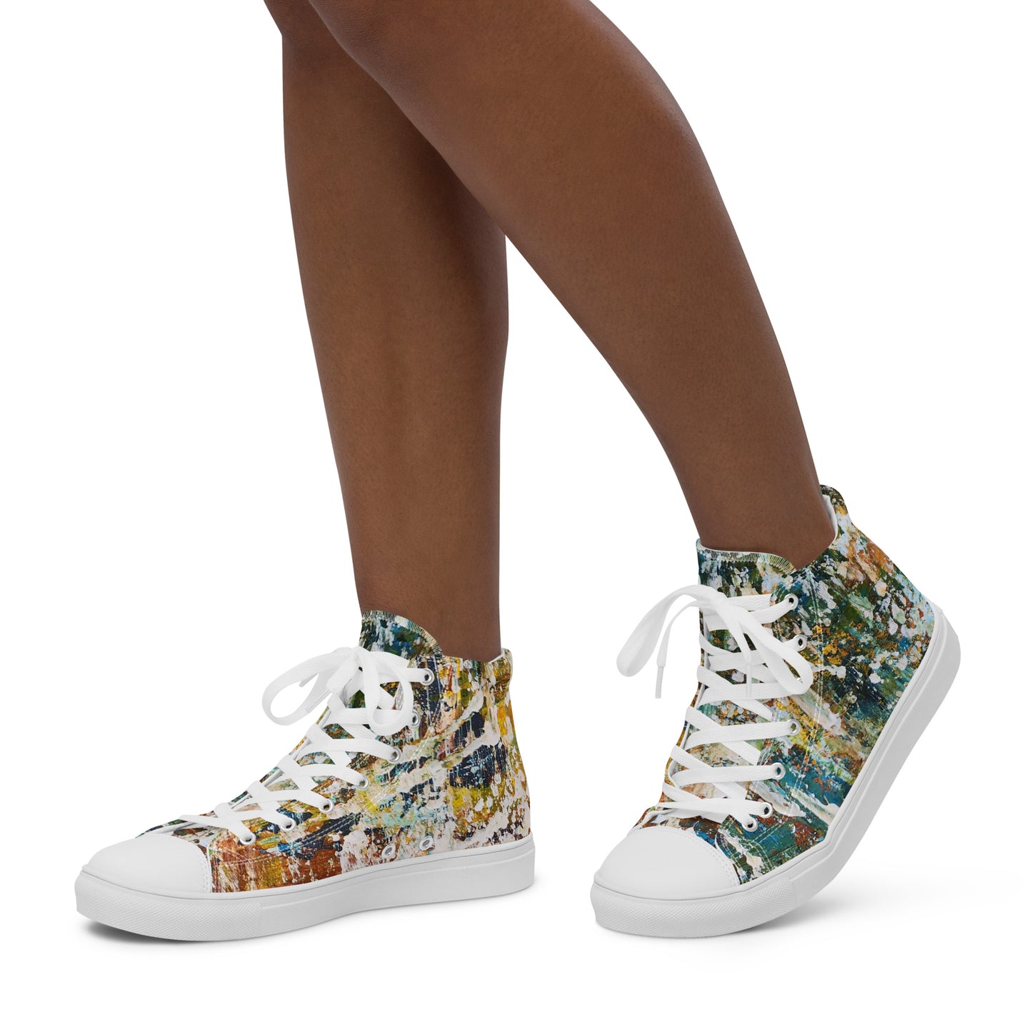 Womyn’s High Top - Painted Earth 1