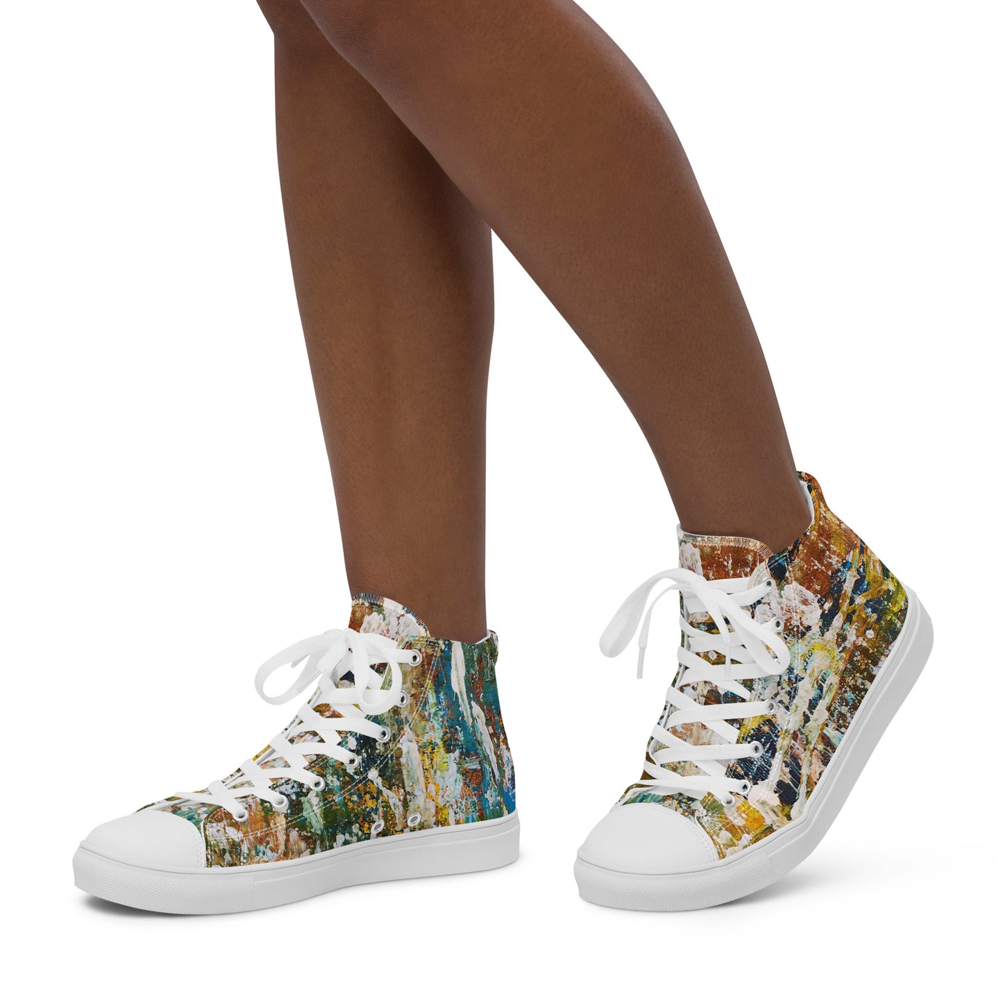 Womyn’s High Top - Painted Earth 2