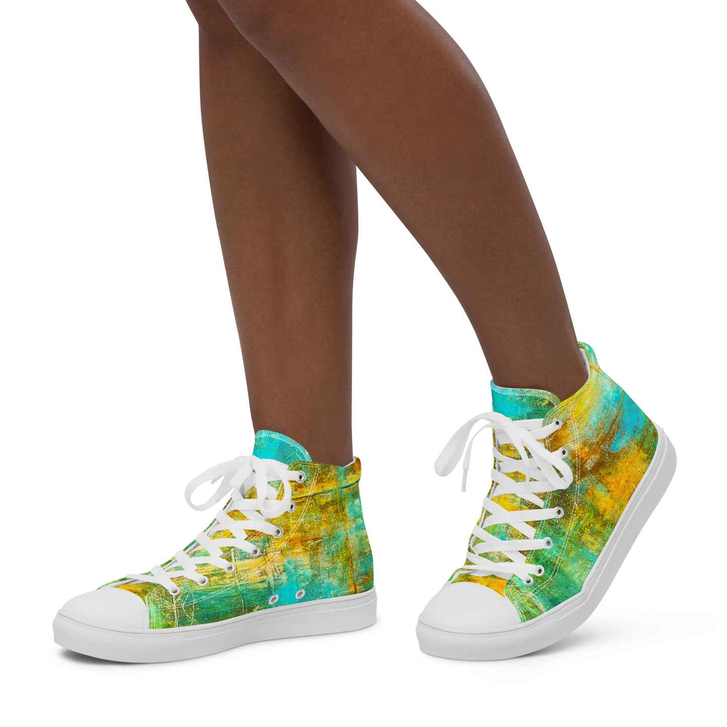 Womyn’s High Top - Bright Earth Flo