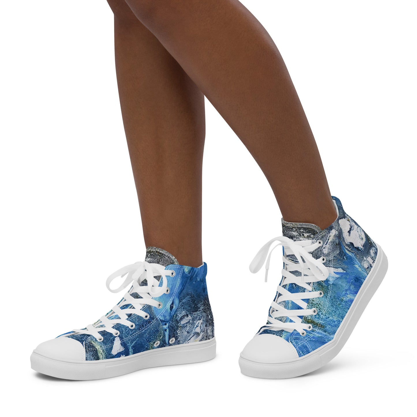 Womyn’s High Top - Bluebird Grey