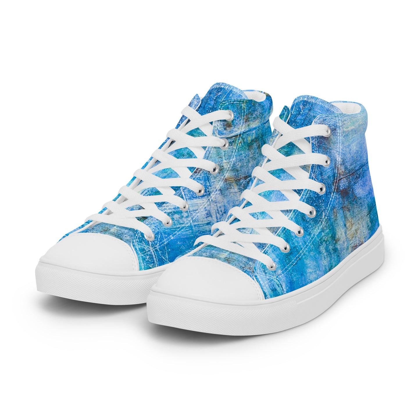 Womyn’s High Top -  Bright Earth Blue