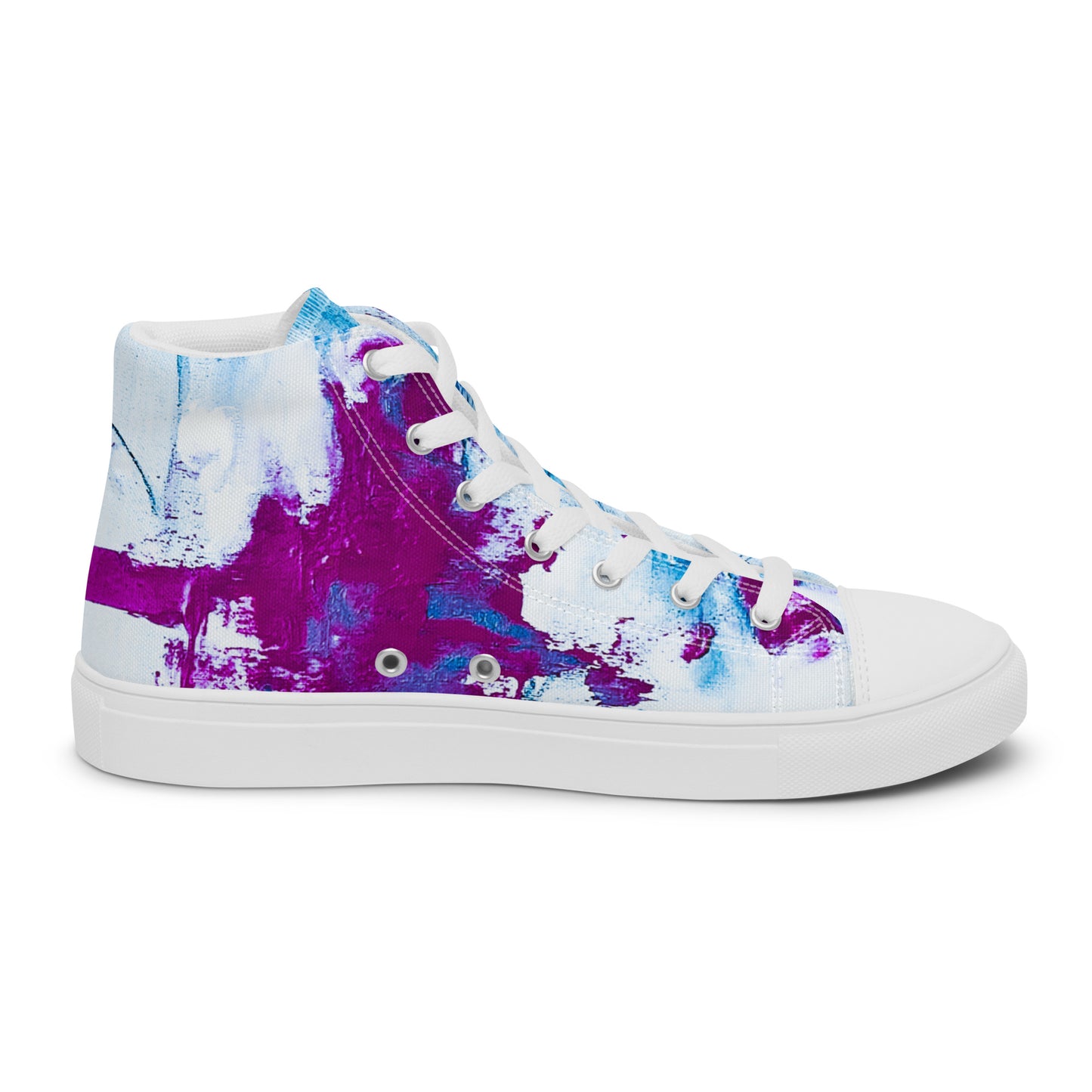 Womyn's High Top - Mismatch Turquoise