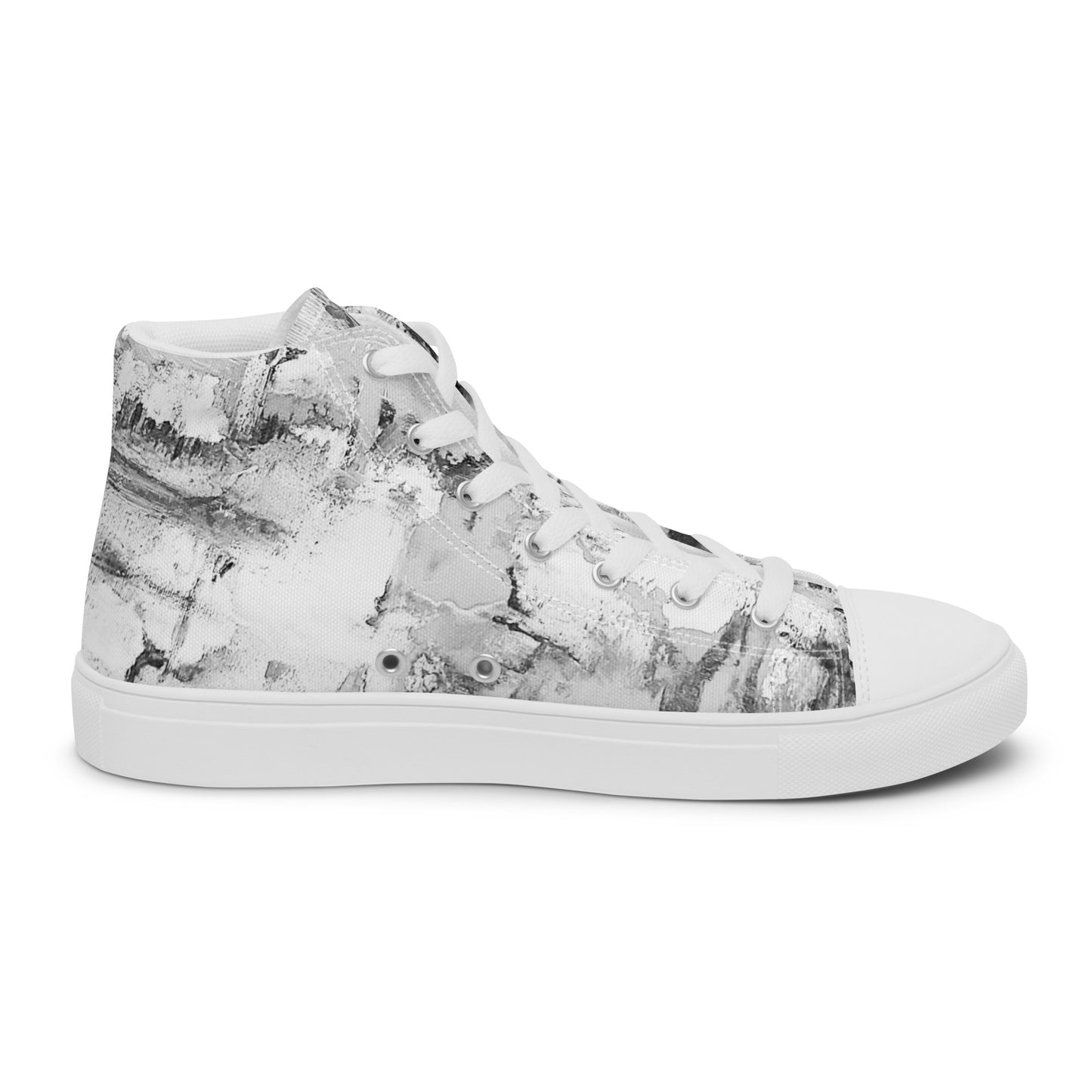 Womyn's High Top - Mismatch Grey