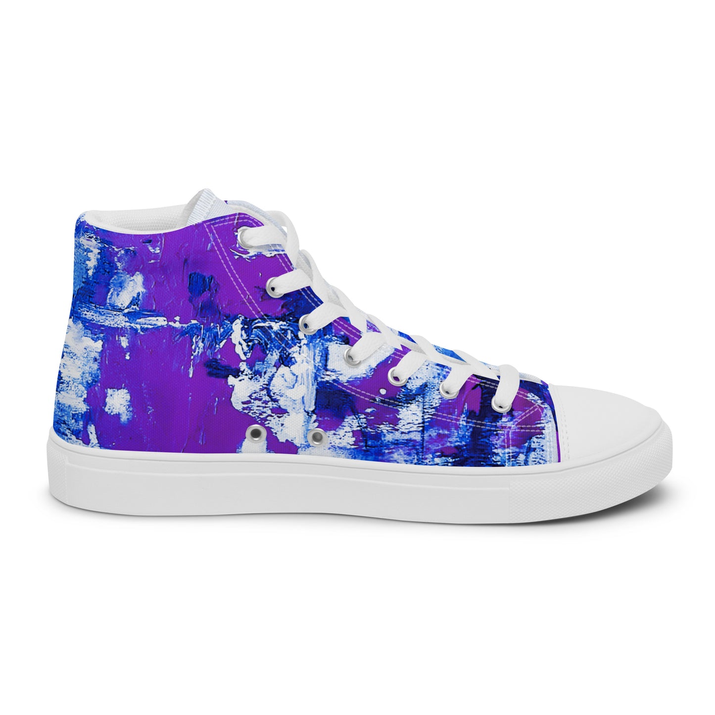 Womyn's High Top - Mismatch Purple