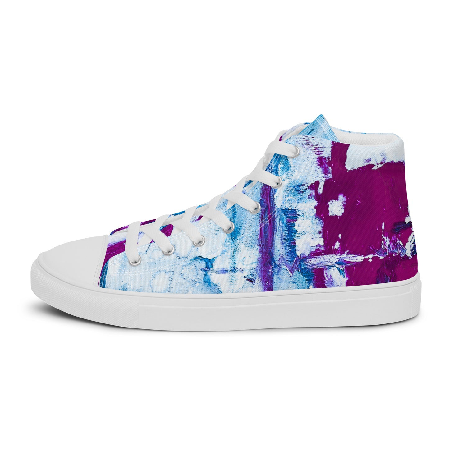 Womyn's High Top - Mismatch Turquoise